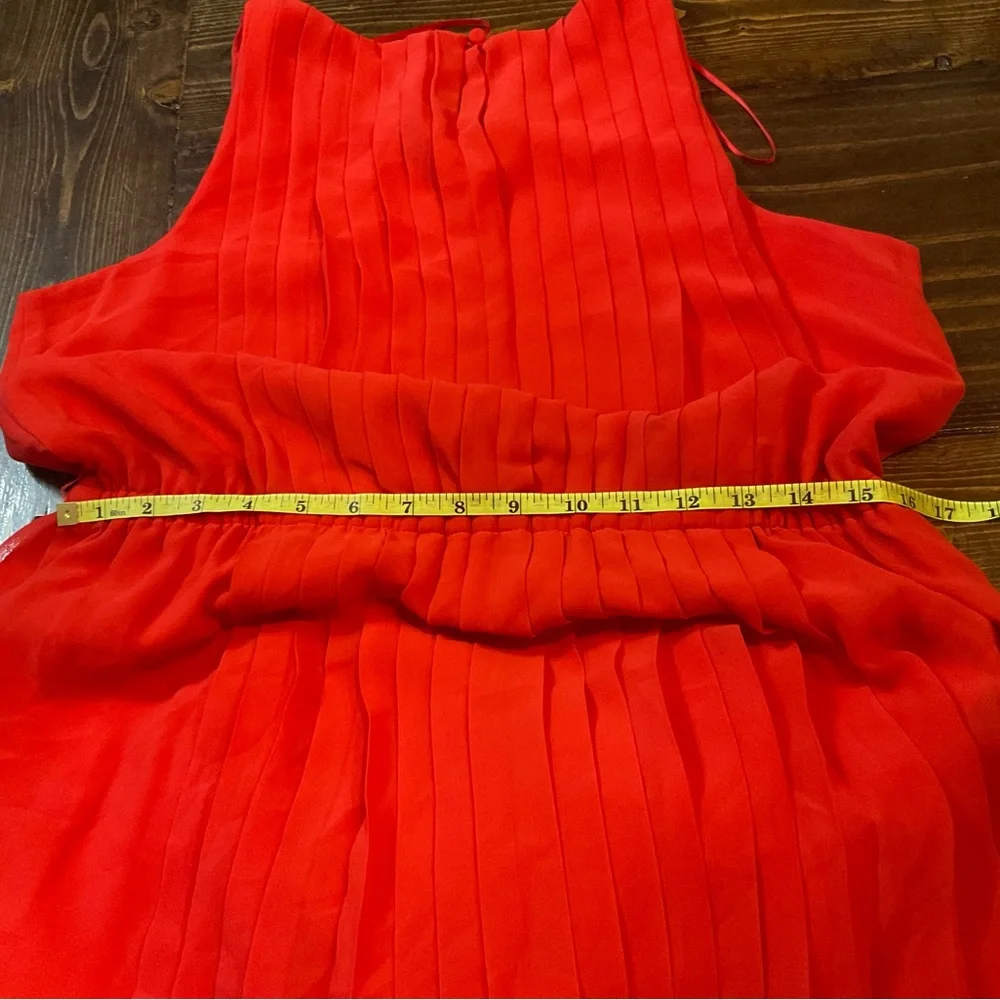 Jessica Simpson Red and Pink Sleeveless Dress - Picture 8 of 12